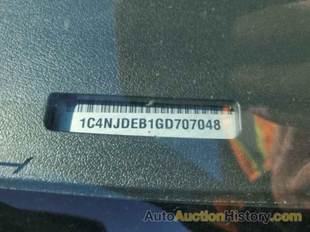 JEEP COMPASS LATITUDE, 1C4NJDEB1GD707048