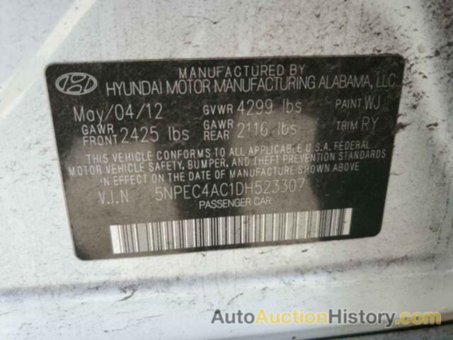 HYUNDAI SONATA SE, 5NPEC4AC1DH523307