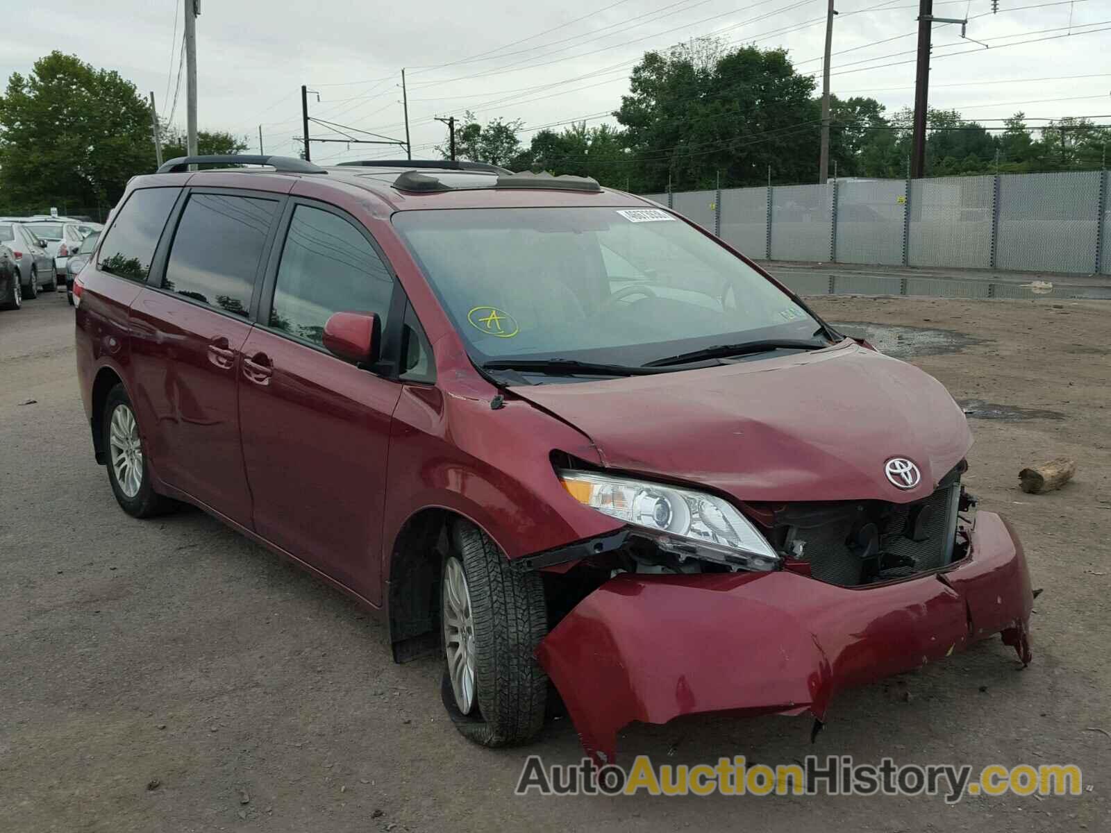 2012 TOYOTA SIENNA XLE, 5TDYK3DC9CS184780