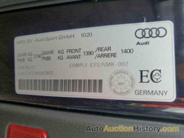 AUDI S6/RS6, WUA1CAF27MN902800