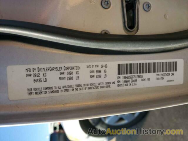 DODGE CALIBER, 1B3HB28B67D176859