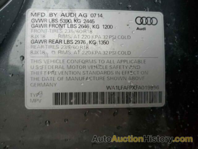 AUDI Q5 PREMIUM PLUS, WA1LFAFPXFA019996