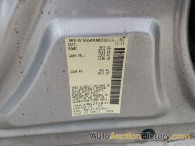 NISSAN ALTIMA 2.5, 1N4AL3AP0EN255837