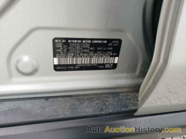 MITSUBISHI OUTLANDER ES, JA4APUAU7MU027861