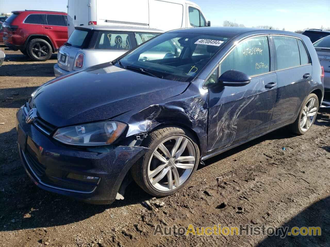 VOLKSWAGEN GOLF, 3VW217AU0FM042039