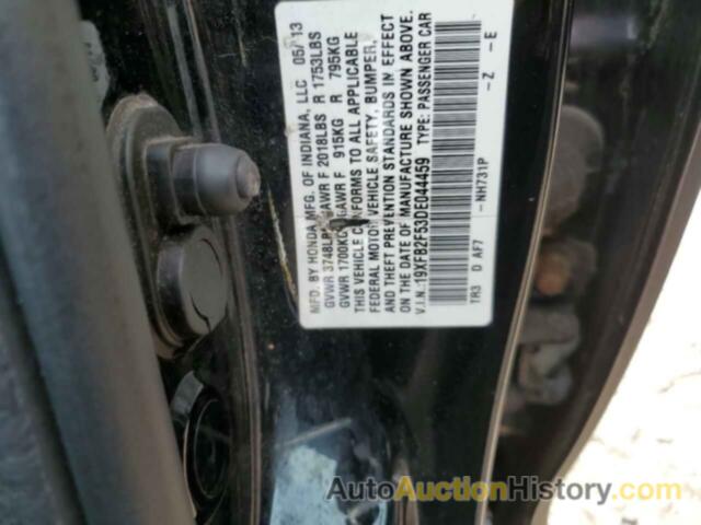 HONDA CIVIC LX, 19XFB2F53DE044459