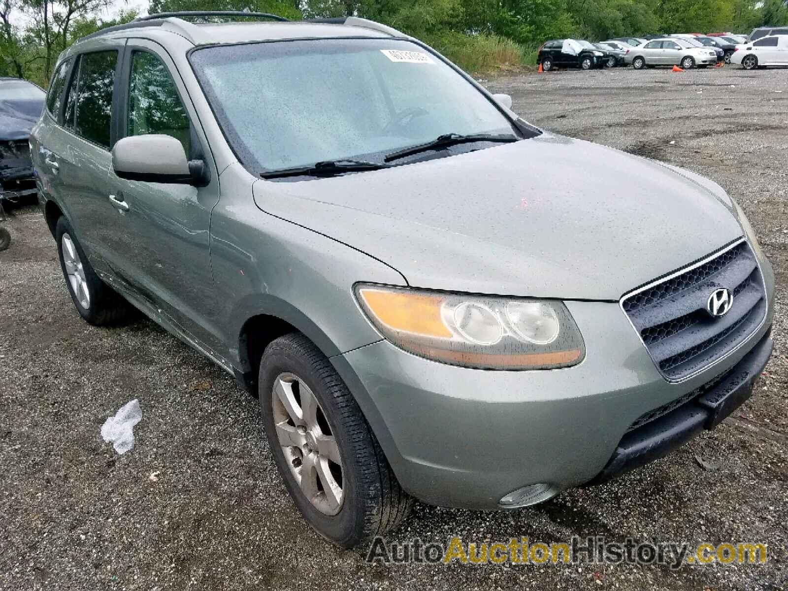 2007 HYUNDAI SANTA FE S SE, 5NMSH13E37H095484