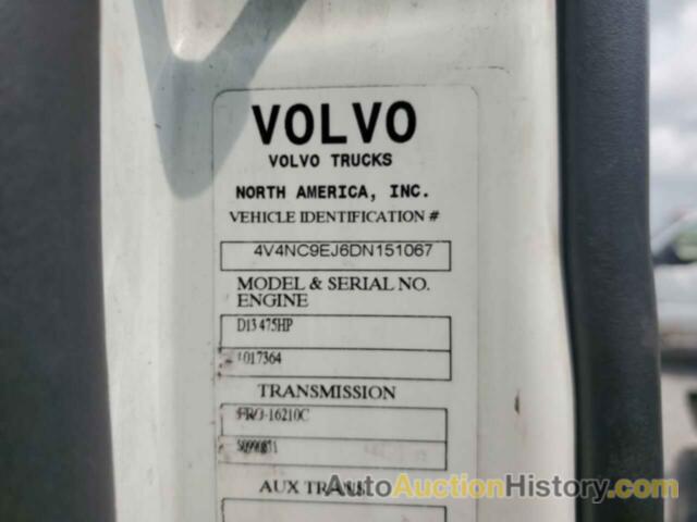 VOLVO VN VNL, 4V4NC9EJ6DN151067