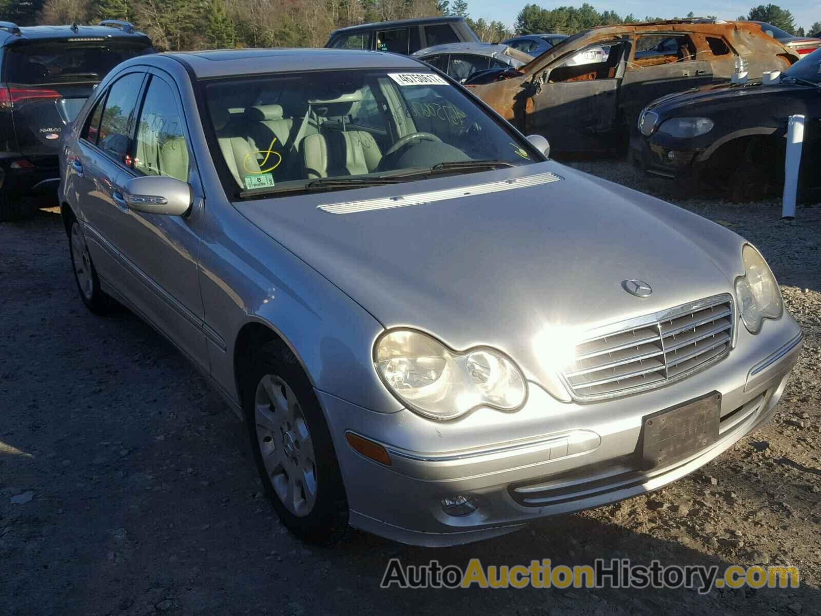 2005 MERCEDES-BENZ C 320 4MATIC, WDBRF84J55F598158