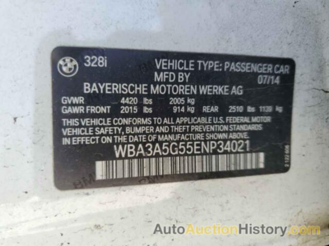 BMW 3 SERIES I, WBA3A5G55ENP34021