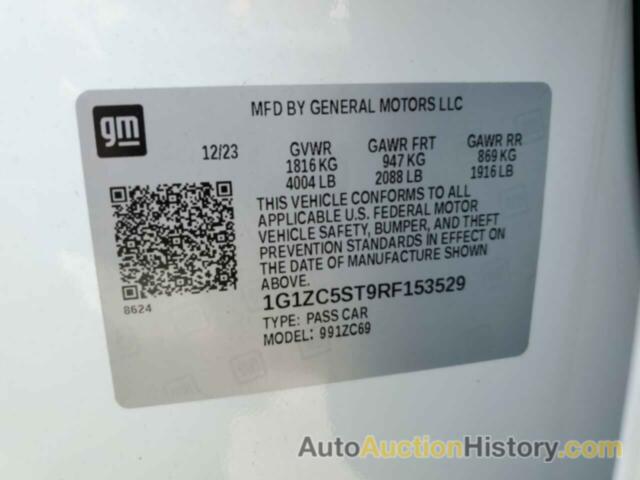 CHEVROLET MALIBU LS, 1G1ZC5ST9RF153529