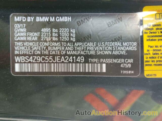 BMW M4, WBS4Z9C55JEA24149