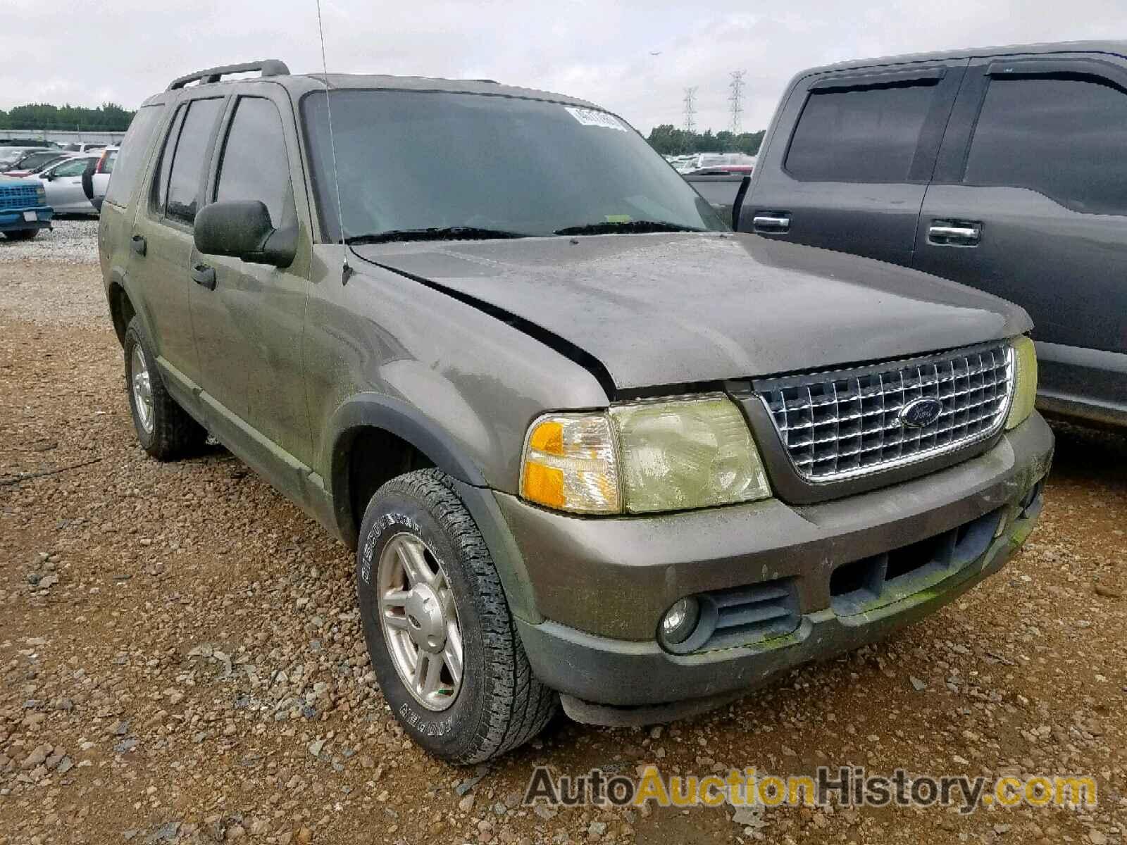 2003 FORD EXPLORER X XLT, 1FMZU63W33ZA22990