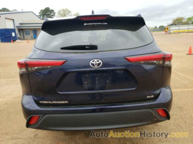 TOYOTA HIGHLANDER XLE, 5TDGZRAH2LS000290