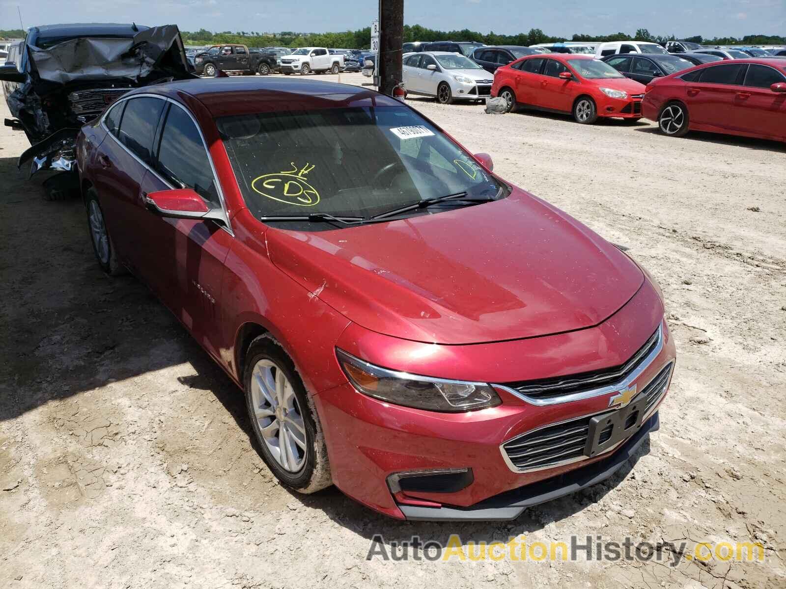 2016 CHEVROLET MALIBU LT, 1G1ZE5ST7GF275622