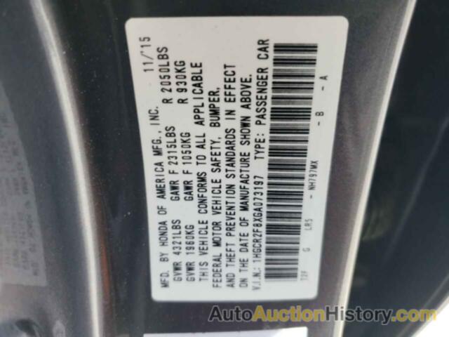 HONDA ACCORD EXL, 1HGCR2F8XGA073197