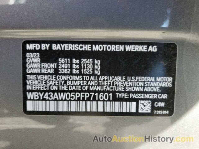 BMW I4 EDRIVE3, WBY43AW05PFP71601