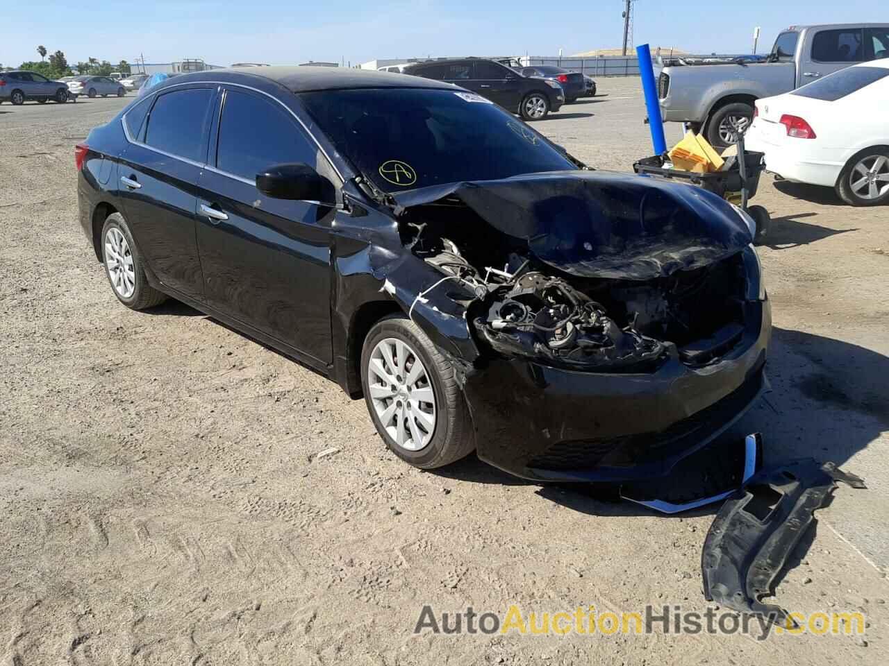 2016 NISSAN SENTRA S, 3N1AB7AP1GL651351