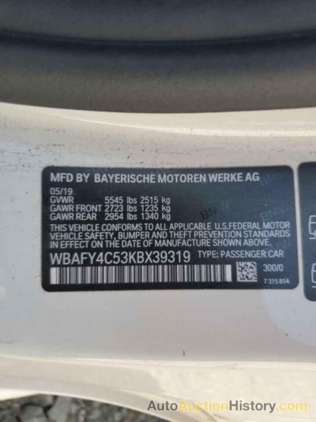 BMW M8, WBAFY4C53KBX39319
