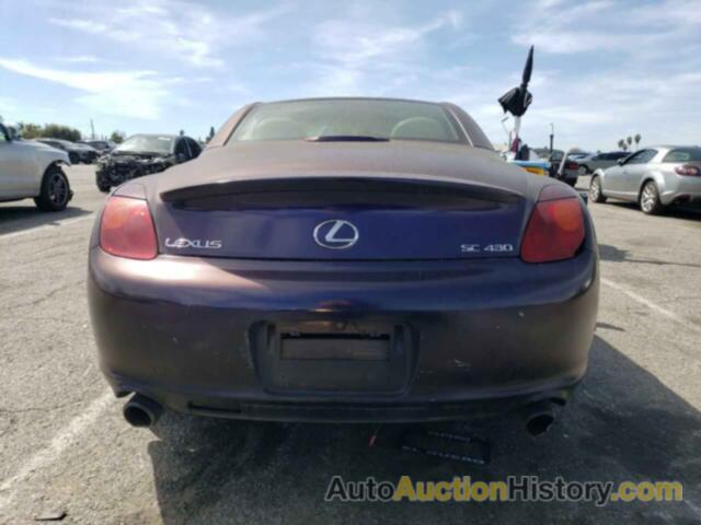 LEXUS SC430 430, JTHFN48Y120024581