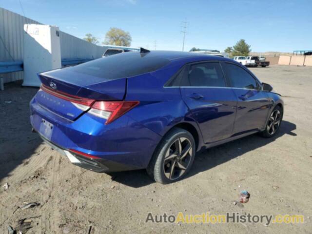 HYUNDAI ELANTRA LIMITED, KMHLP4AG3NU218814