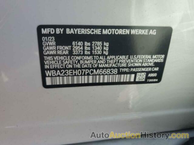 BMW 7 SERIES I, WBA23EH07PCM66838