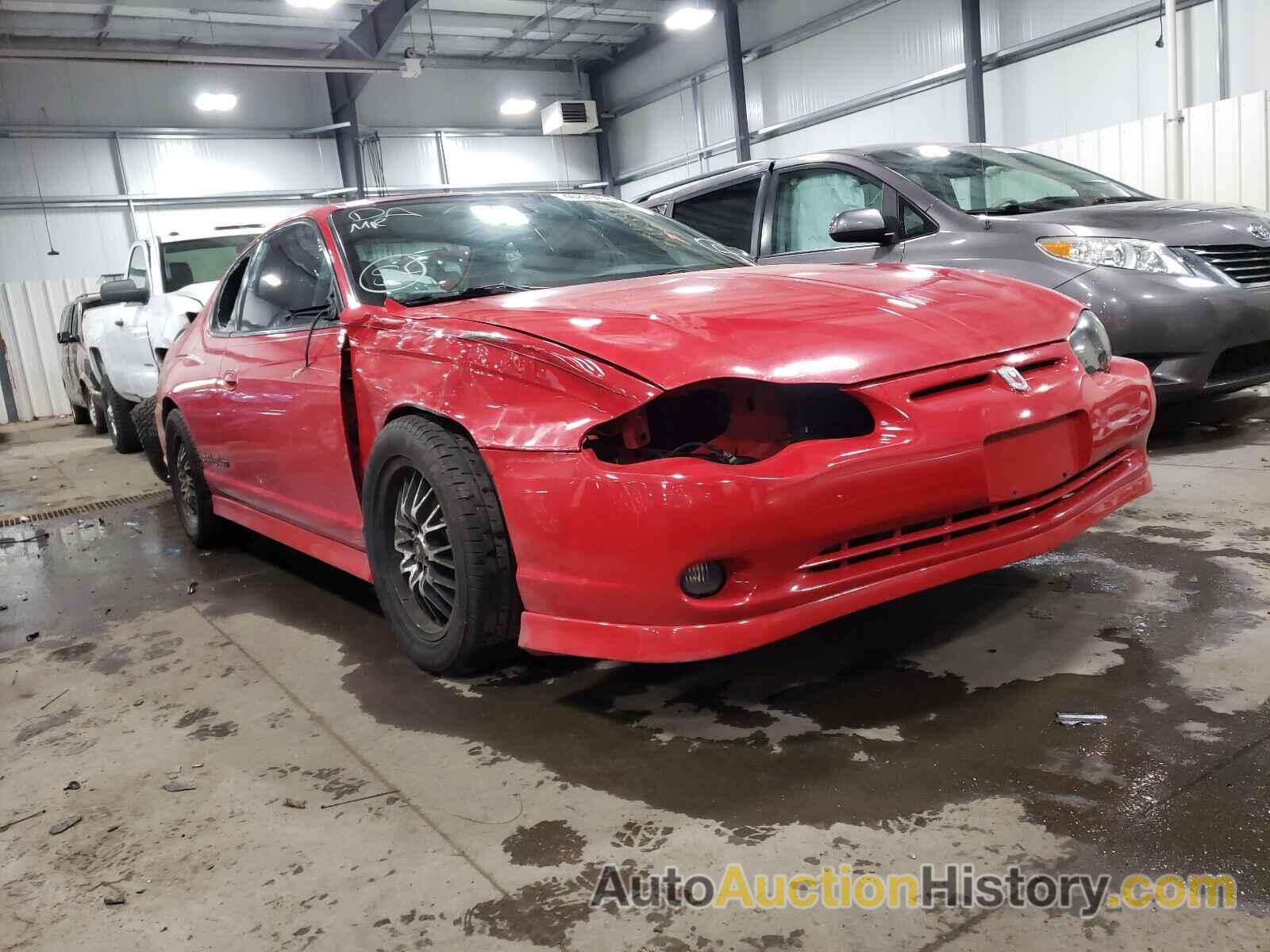 2005 CHEVROLET MONTECARLO SS SUPERCHARGED, 2G1WZ121259155960