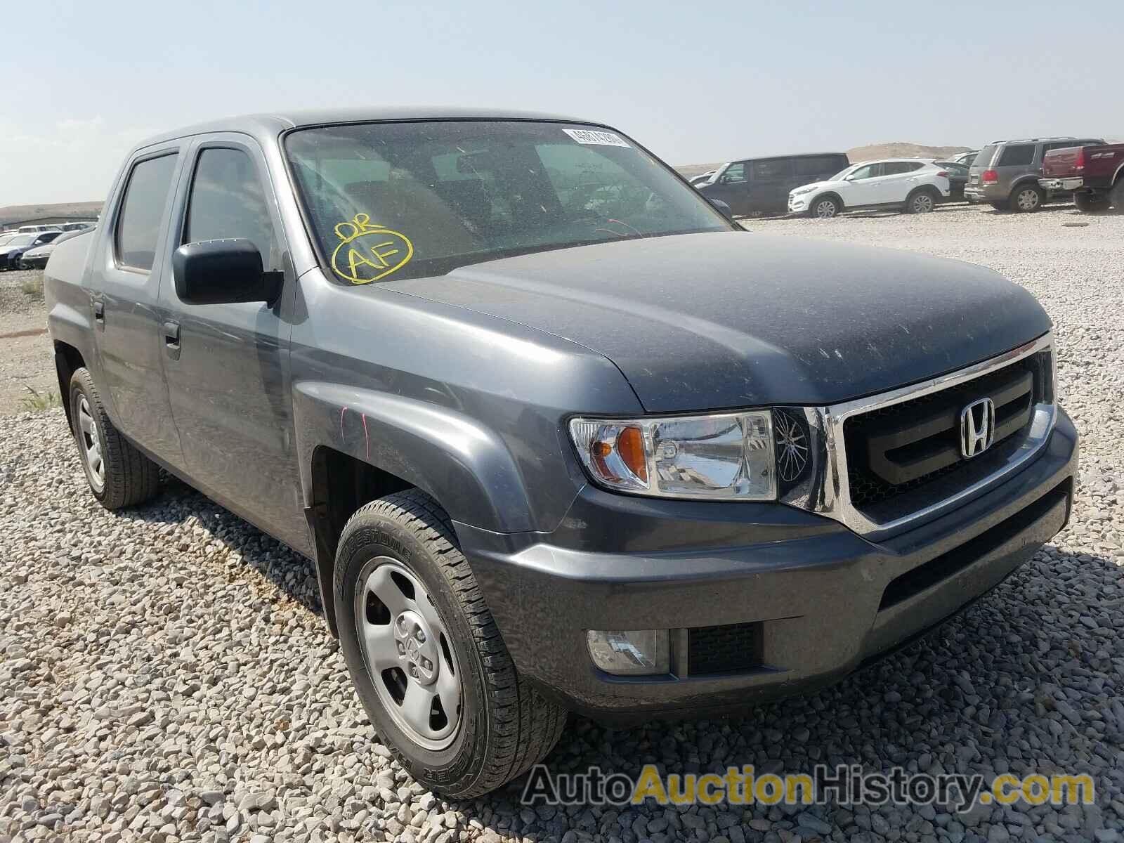 2011 HONDA RIDGELINE RT, 5FPYK1F20BB453204