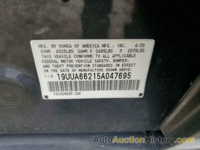 ACURA TL, 19UUA66215A047695