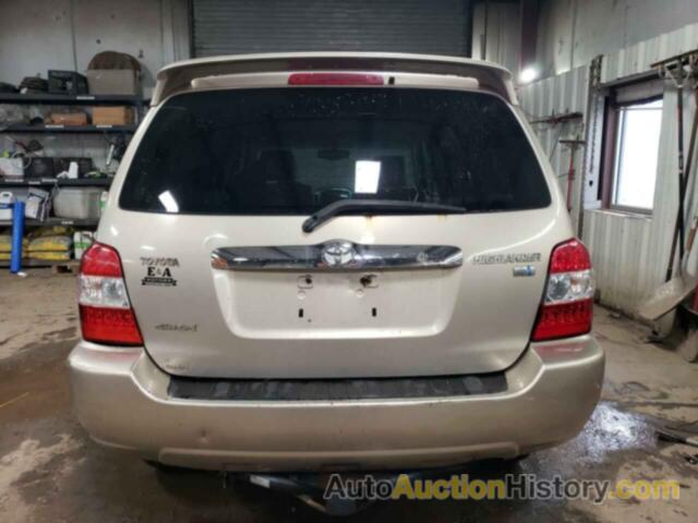 TOYOTA HIGHLANDER HYBRID, JTEEW21A660021303