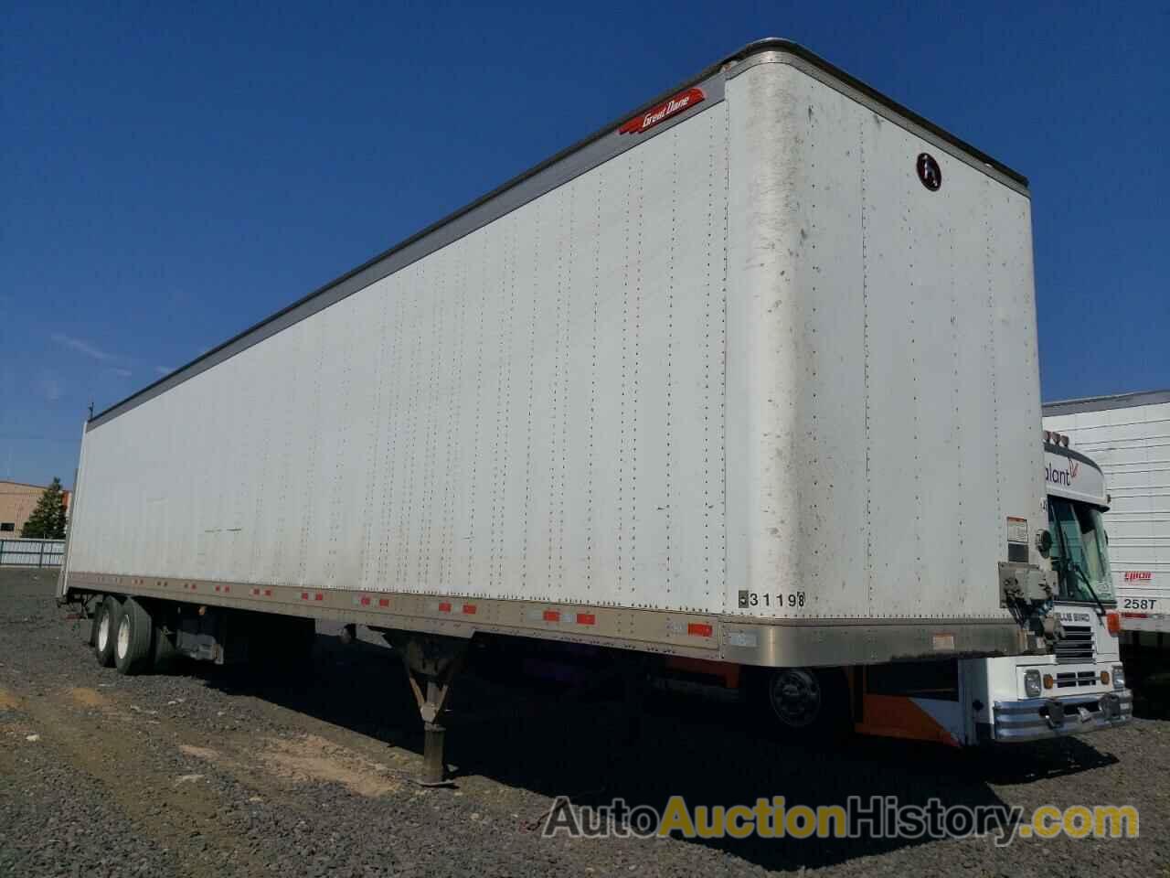 2015 WHITE TRAILER, 1GRAA0626FB700554