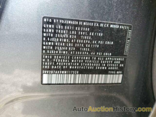 VOLKSWAGEN TIGUAN SE, 3VV2B7AX9MM117328