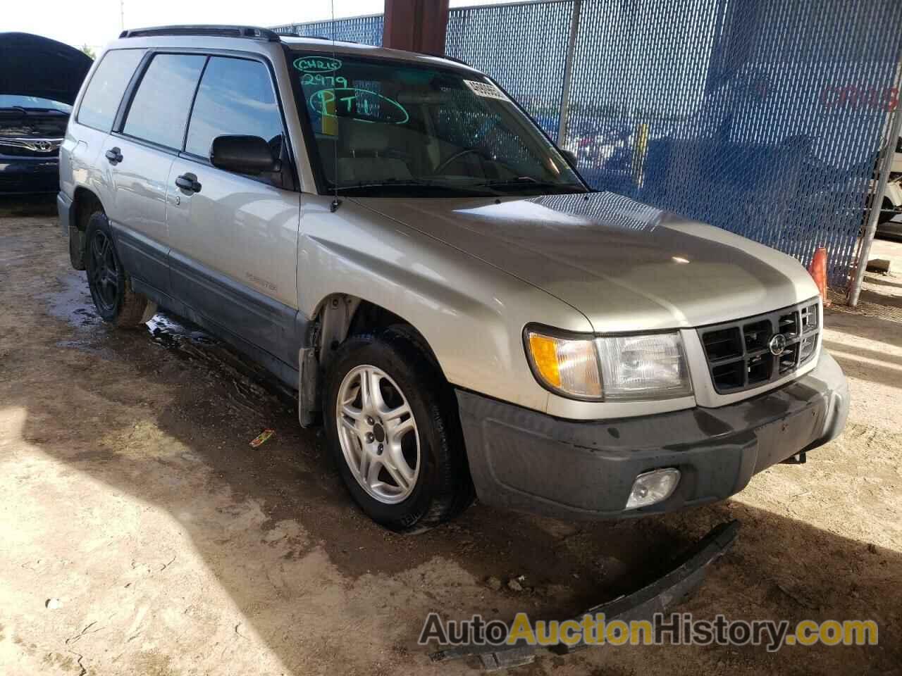 2000 SUBARU FORESTER L, JF1SF6350YH719933