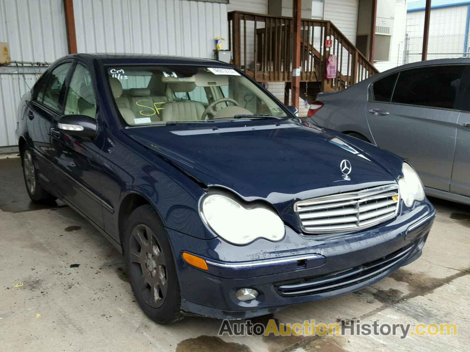 2005 MERCEDES-BENZ C 320 4MATIC, WDBRF84J85F646543