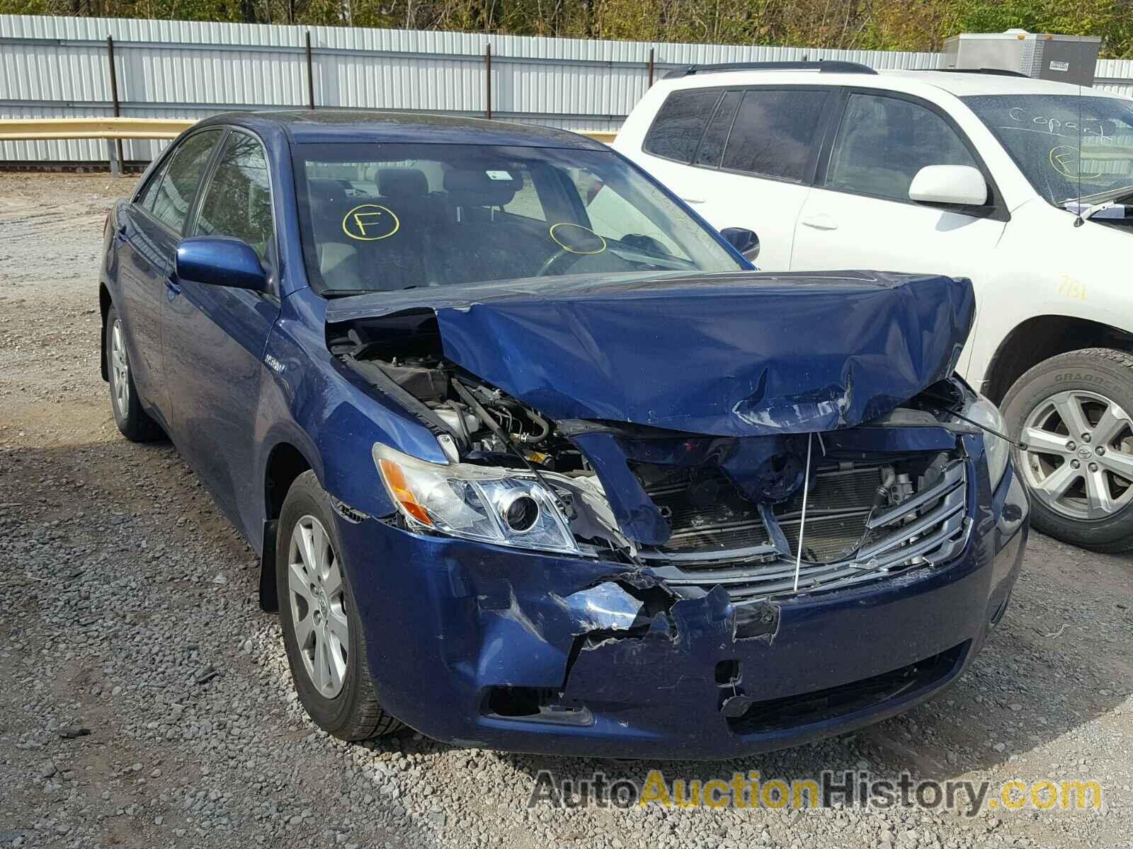 2007 TOYOTA CAMRY NEW GENERATION HYBRID, JTNBB46K673025962