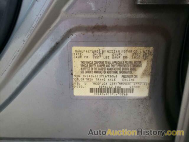 NISSAN SENTRA 2.0, 3N1AB61E37L693268