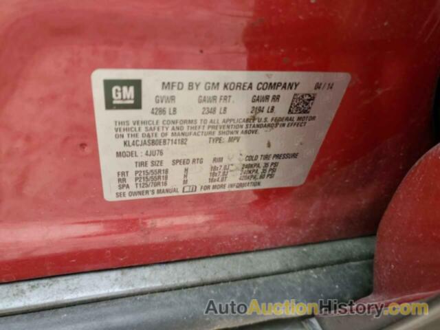 BUICK ENCORE, KL4CJASB0EB714182