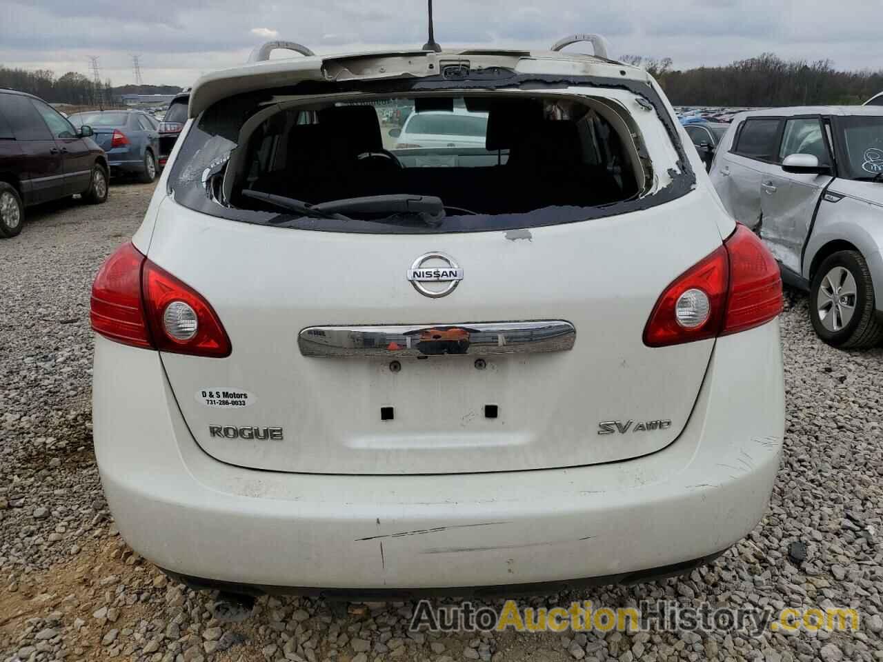 NISSAN ROGUE S, JN8AS5MV7DW616707