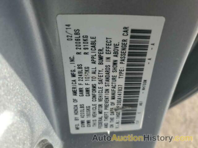 HONDA ACCORD LX, 1HGCR2F35EA147837