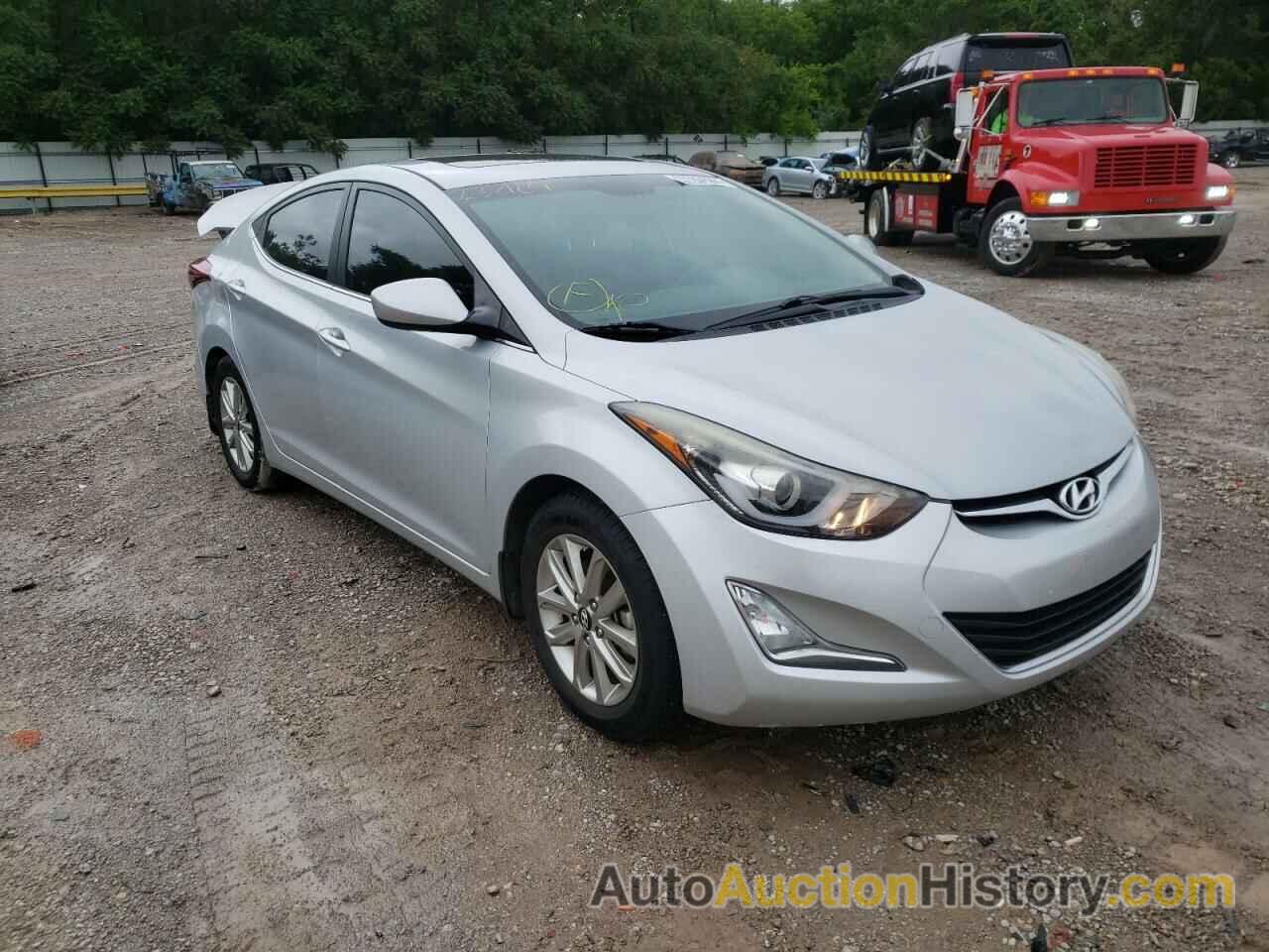 2015 HYUNDAI ELANTRA SE, KMHDH4AE8FU233164