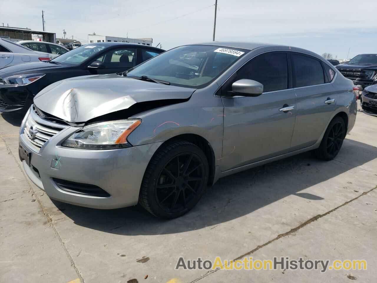 NISSAN SENTRA S, 3N1AB7AP9EL667892