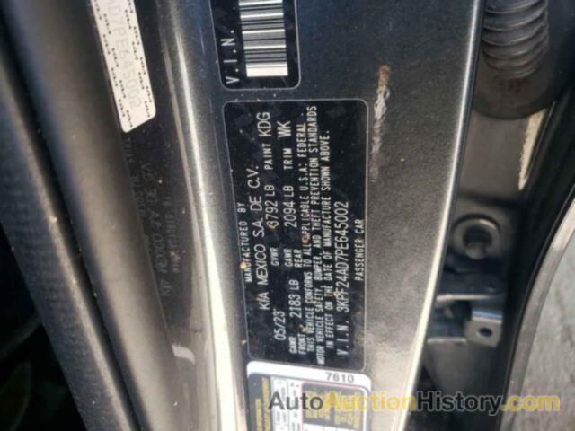 KIA FORTE LX, 3KPF24AD7PE645002