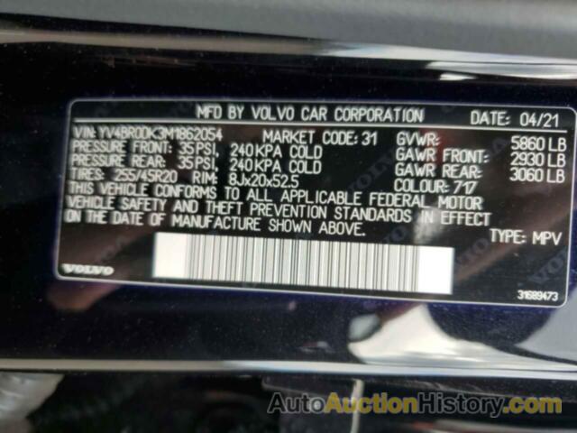 VOLVO XC60 T8 RE T8 RECHARGE INSCRIPTION EXPRESS, YV4BR0DK3M1862054