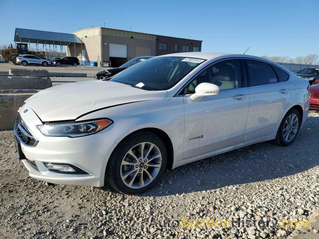 FORD FUSION SE HYBRID, 3FA6P0LU4HR398271