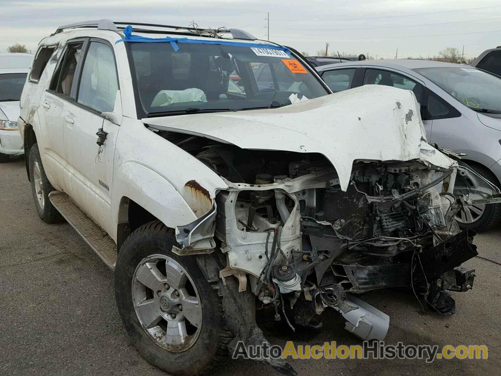 2004 TOYOTA 4RUNNER LIMITED, JTEZT17R840018661