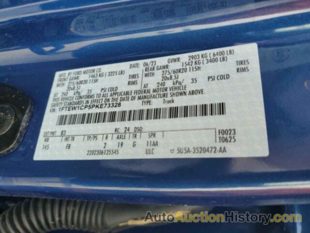 FORD F-150 SUPERCREW, 1FTEW1CP5PKE73328
