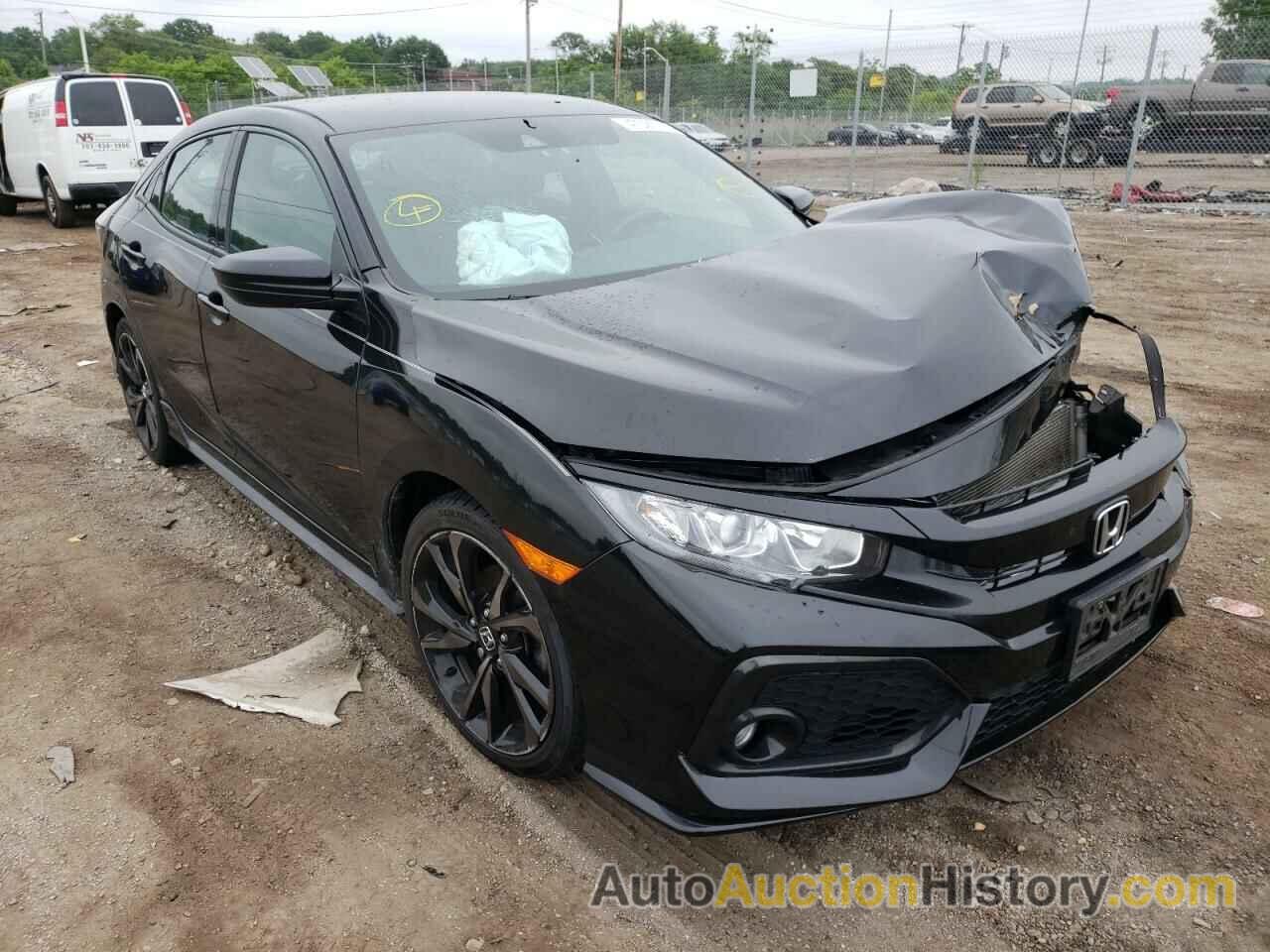 2019 HONDA CIVIC SPORT, SHHFK7G47KU222012