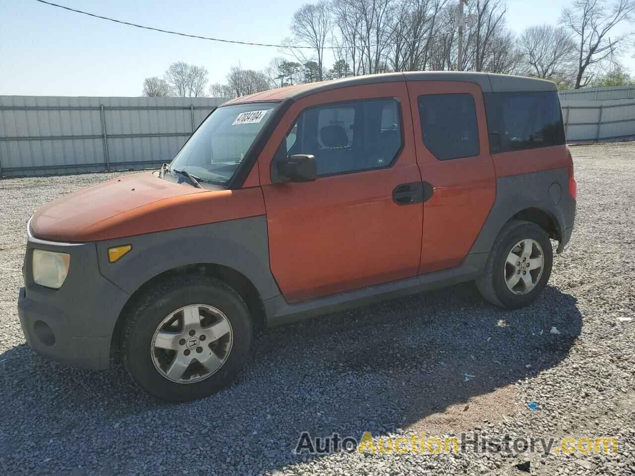 HONDA ELEMENT EX, 5J6YH18635L006806