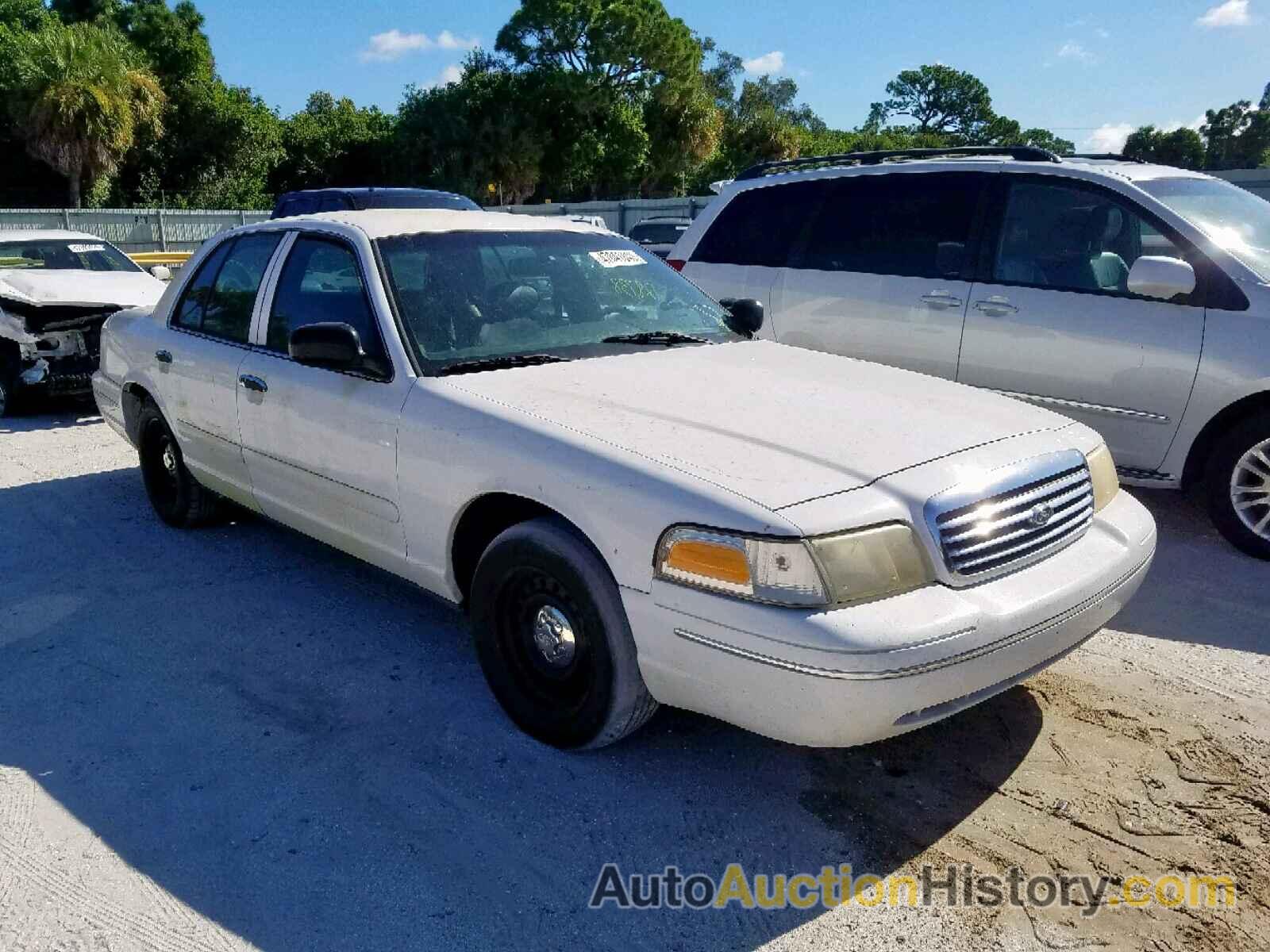 1998 FORD CROWN VICT POLICE INTERCEPTOR, 2FAFP71W0WX115456