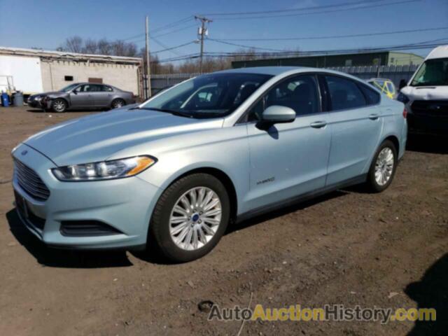 FORD FUSION S HYBRID, 3FA6P0UU5ER139587